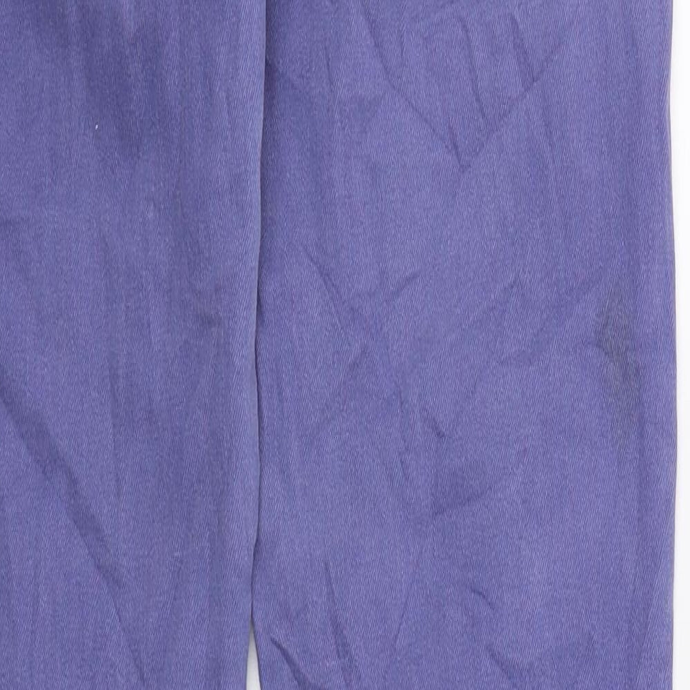Mexx Jeans Womens Purple  Denim Straight Jeans  L33 in