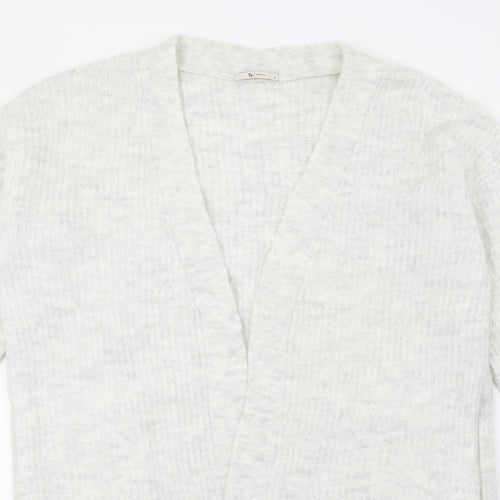TU Womens Grey  Knit Cardigan Jumper Size 12