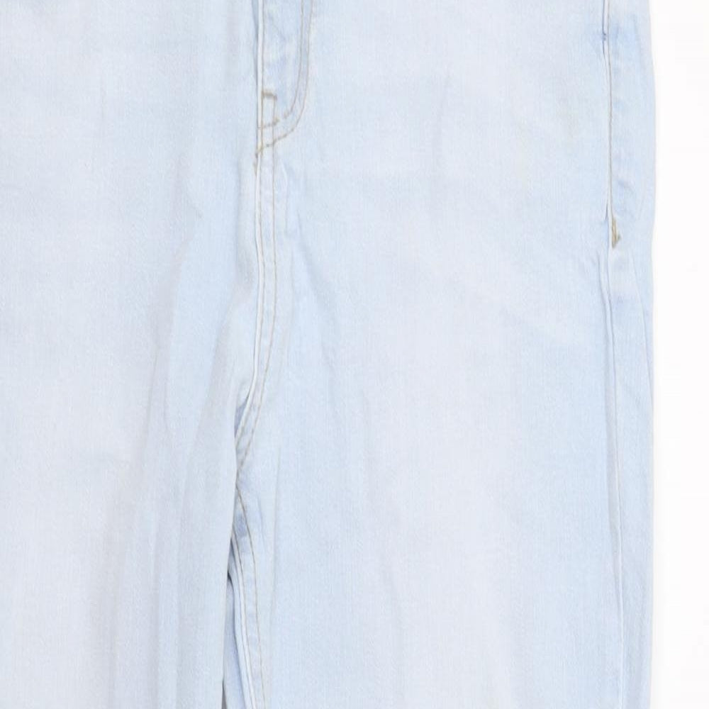 New Look Womens Blue  Denim Skinny Jeans Size 12 L20 in