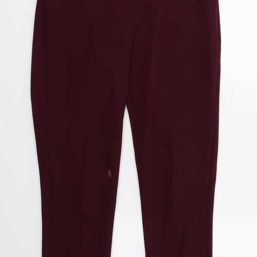 F&F Womens Purple   Trousers  Size 6 L27 in