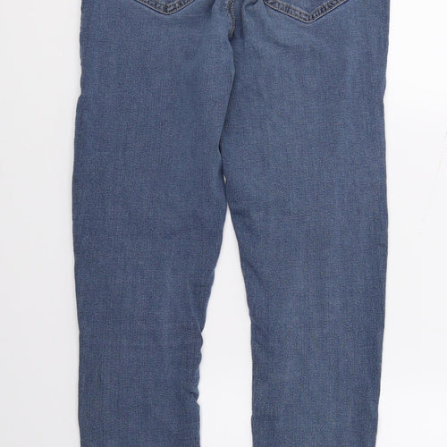 Topshop Womens Blue  Denim Skinny Jeans  L32 in