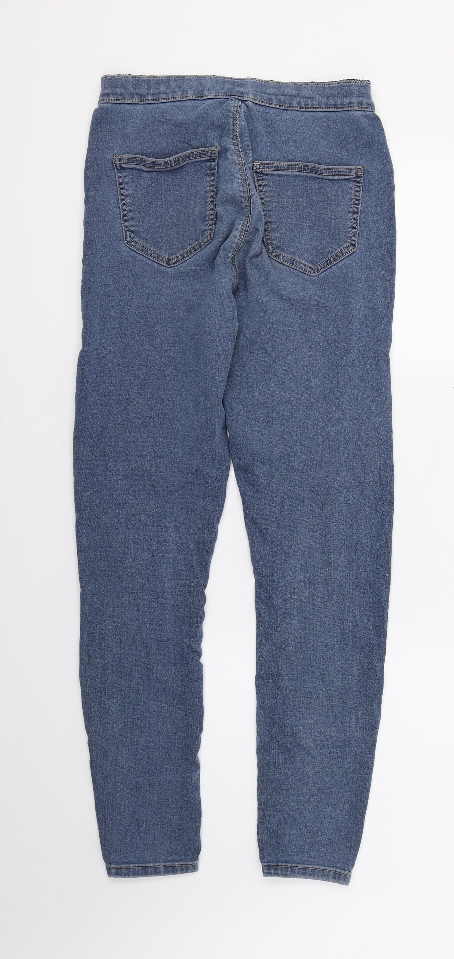 Topshop Womens Blue  Denim Skinny Jeans  L32 in