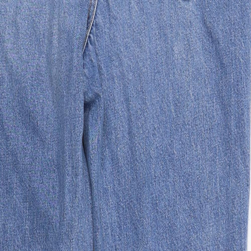 New Look Womens Blue  Denim Mom Jeans Size 8 L28 in