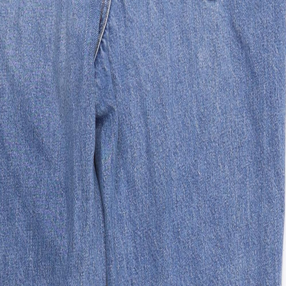 New Look Womens Blue  Denim Mom Jeans Size 8 L28 in