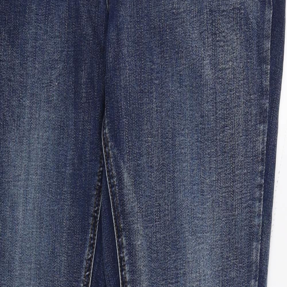 George Womens Blue  Denim Skinny Jeans Size 14 L28.5 in