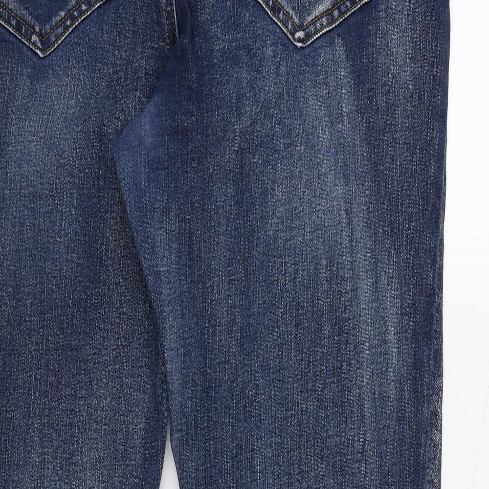 George Womens Blue  Denim Skinny Jeans Size 14 L28.5 in