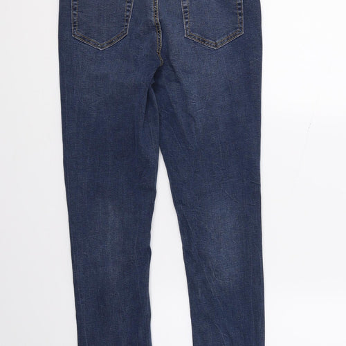 DenimCo Womens Blue  Denim Skinny Jeans Size 10 L27 in