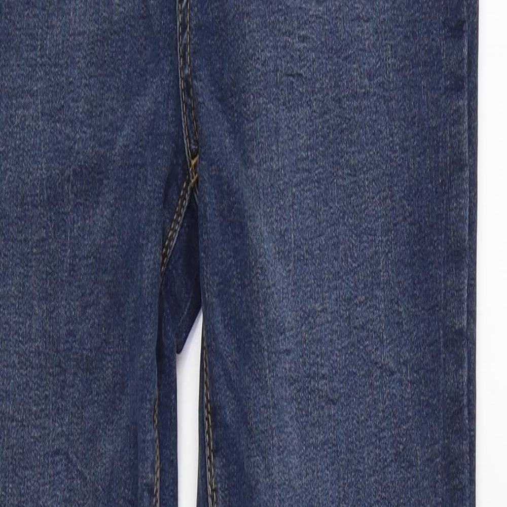 DenimCo Womens Blue  Denim Skinny Jeans Size 10 L27 in