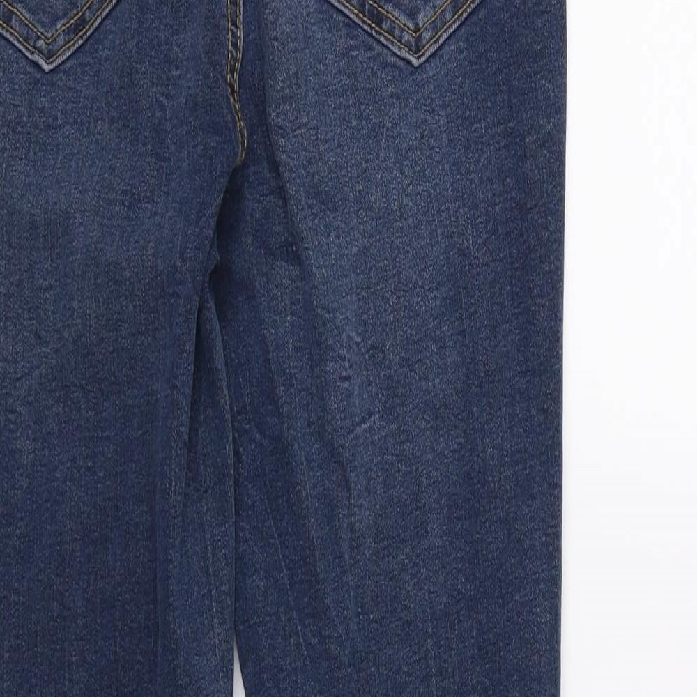 DenimCo Womens Blue  Denim Skinny Jeans Size 10 L27 in