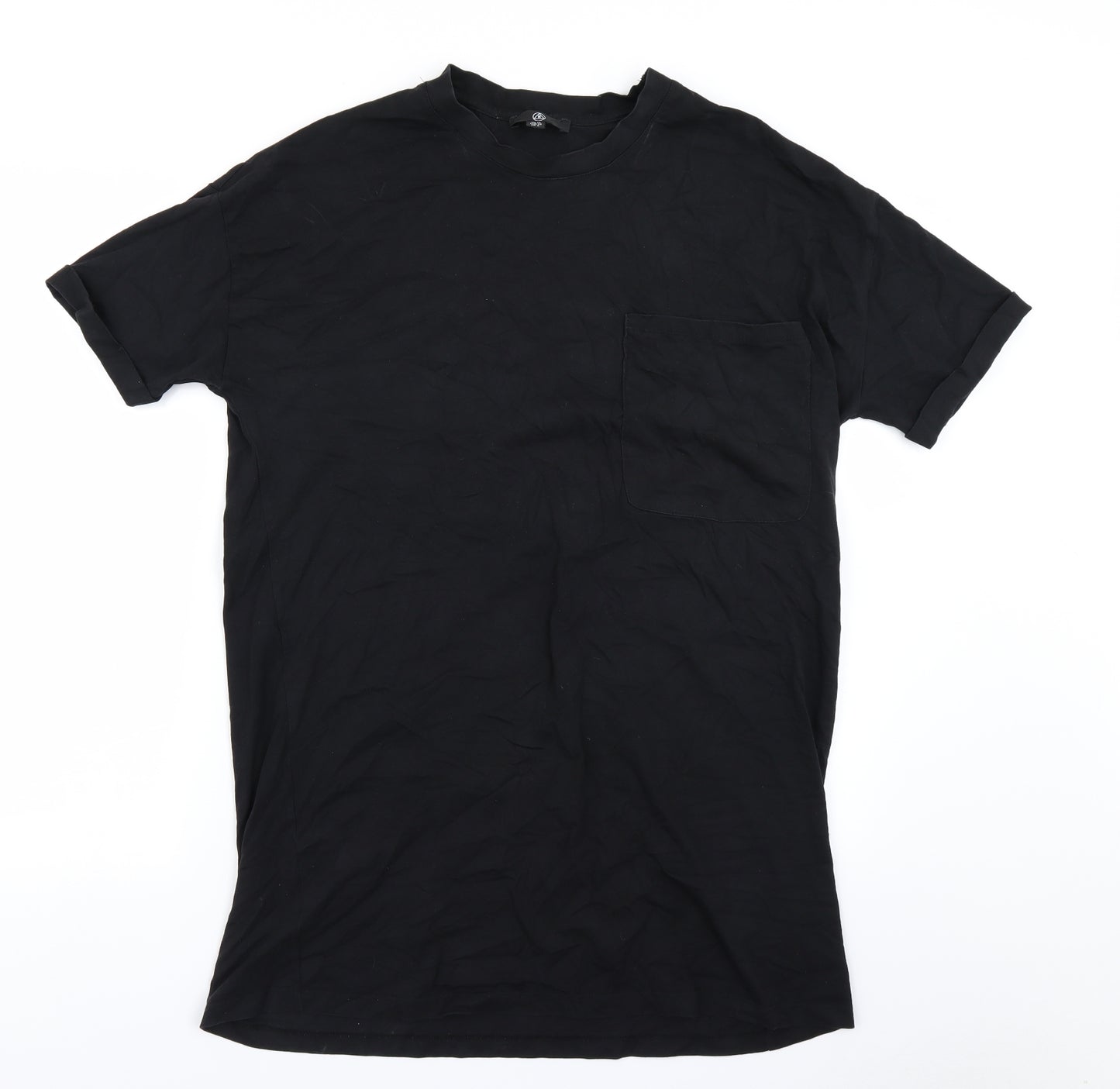 Missguided Mens Black    T-Shirt Size 13  - Longline