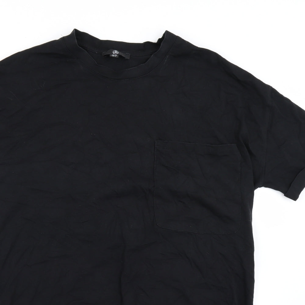 Missguided Mens Black    T-Shirt Size 13  - Longline