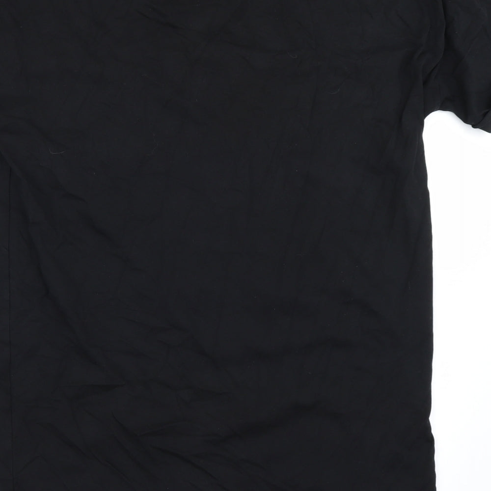 Missguided Mens Black    T-Shirt Size 13  - Longline