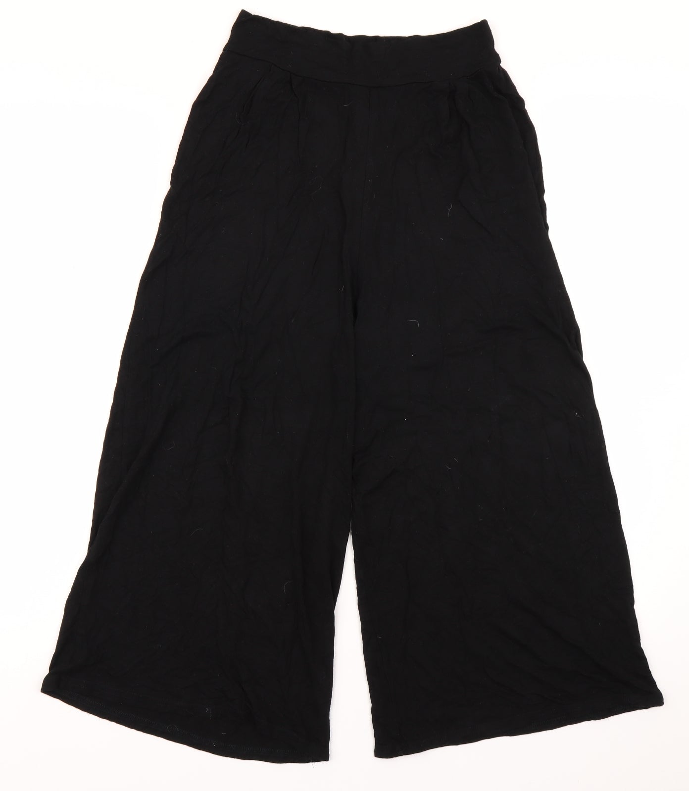 PRETTYLITTLETHING Womens Black   Culotte Shorts Size 12