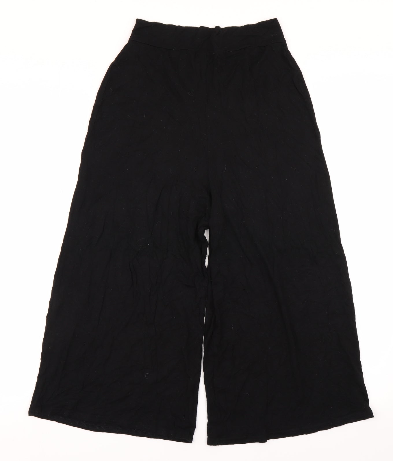 PRETTYLITTLETHING Womens Black   Culotte Shorts Size 12