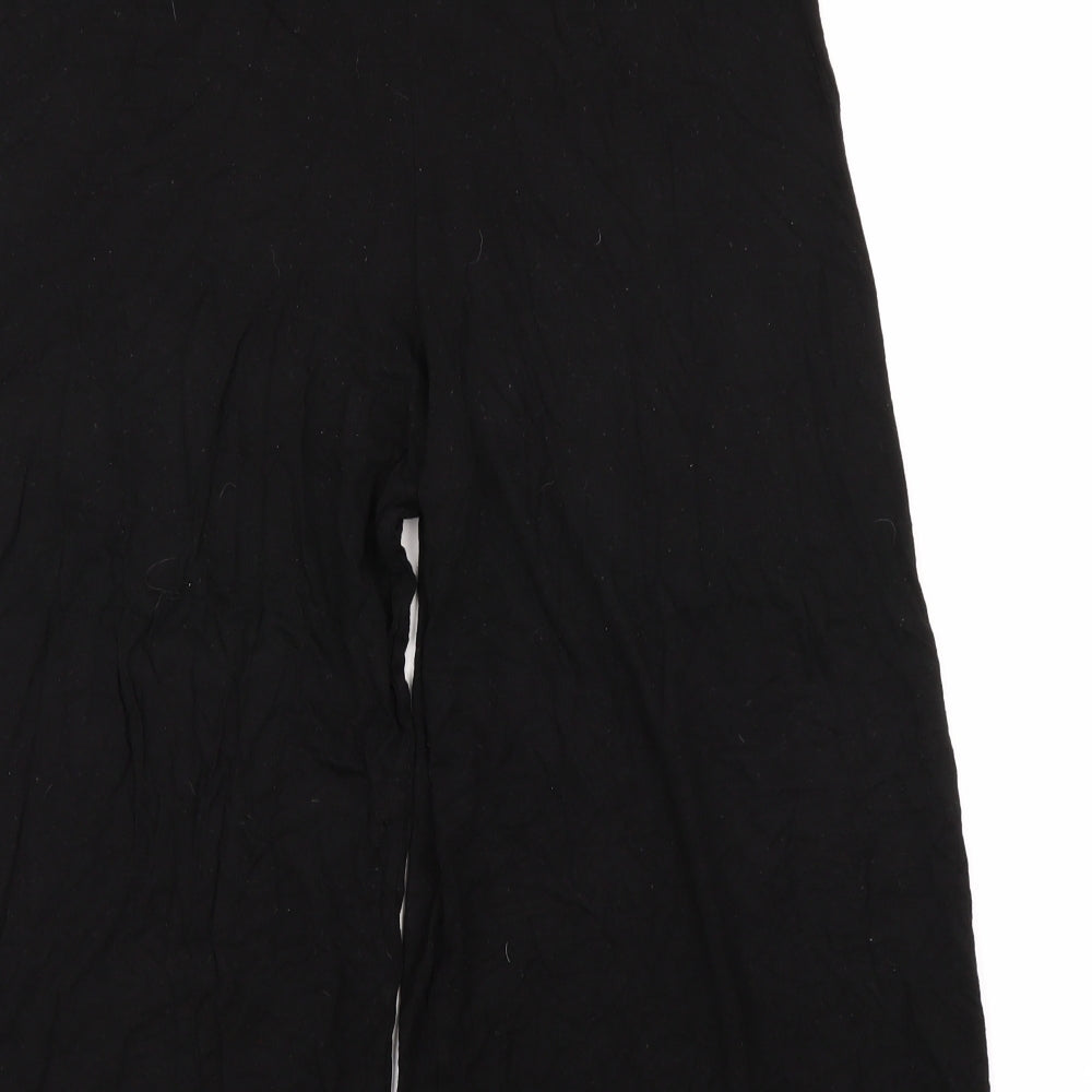 PRETTYLITTLETHING Womens Black   Culotte Shorts Size 12