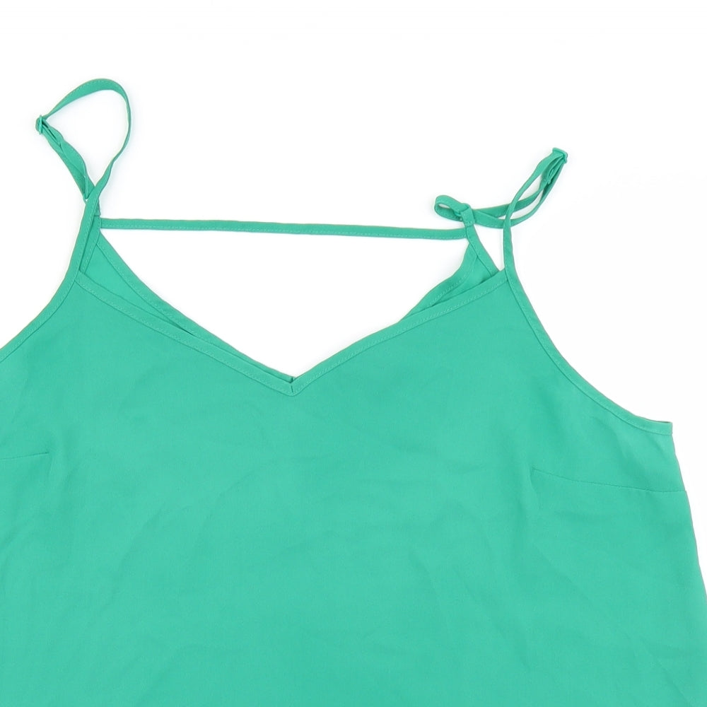 Primark Womens Green   Camisole Blouse Size 16
