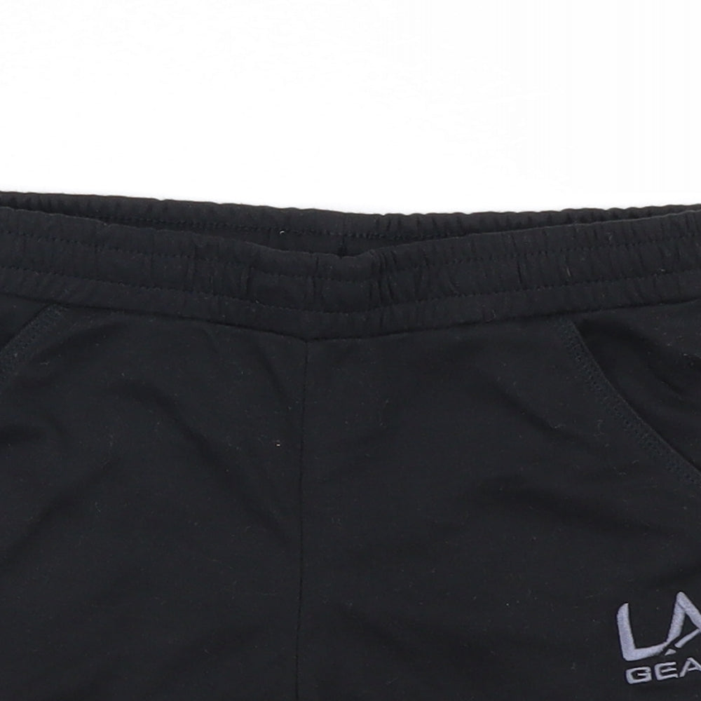 LA Gear Girls Black   Hot Pants Shorts Size 9-10 Years