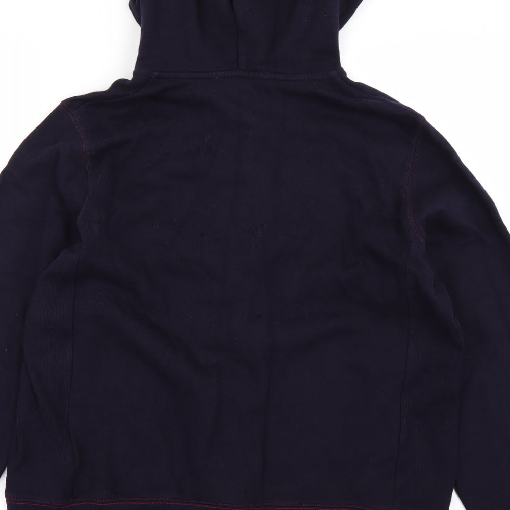 Uniqlo Mens Blue   Cardigan Hoodie Size L