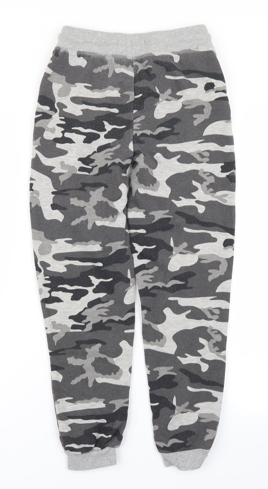 Primark Boys Grey Camouflage  Jogger Trousers Size 10-11 Years