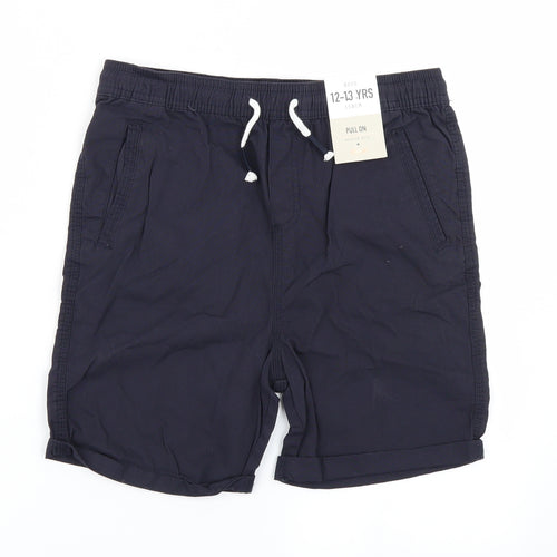 Denim Co Boys Blue   Chino Shorts Size 12-13 Years