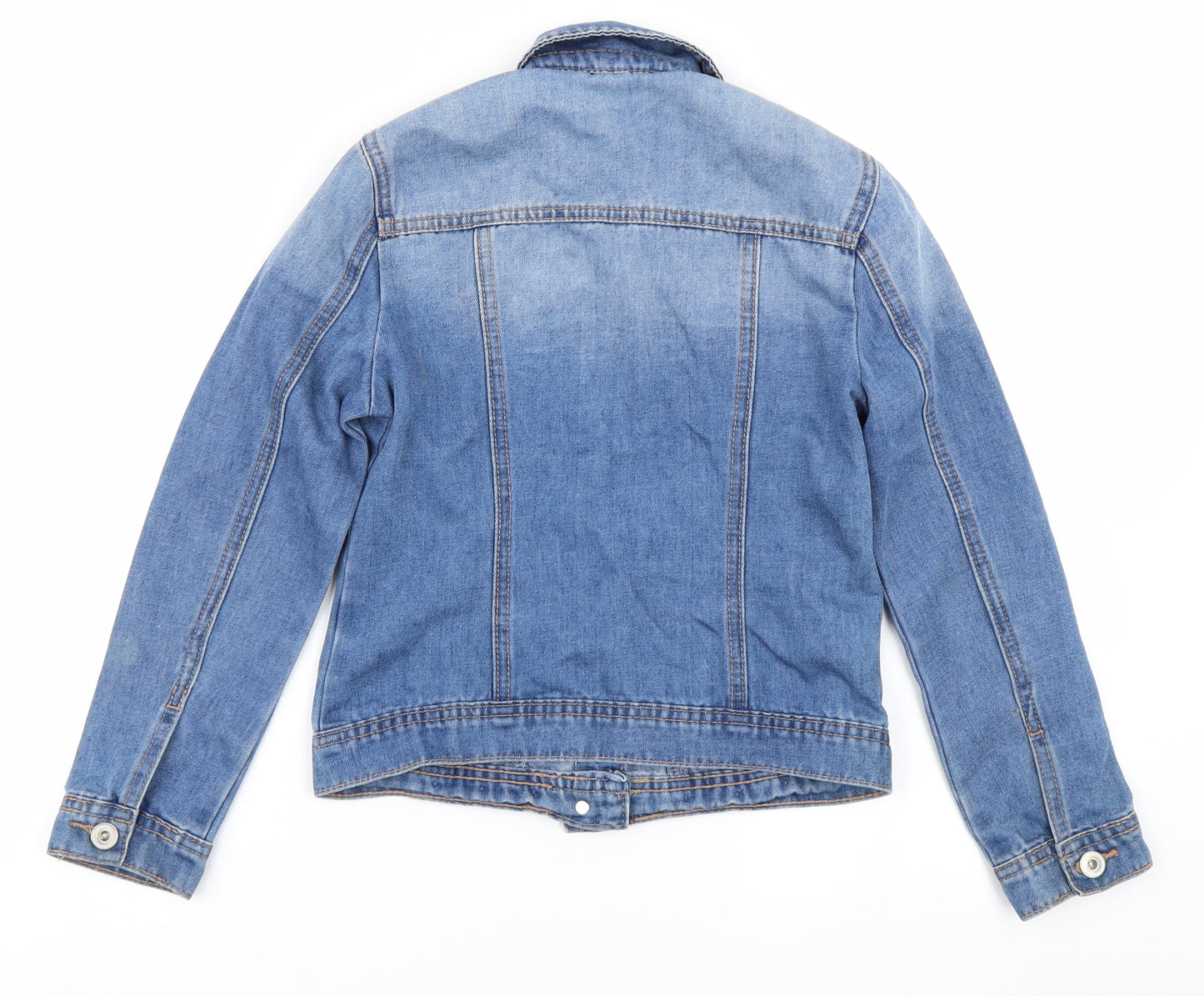 George Girls Blue  Denim Jacket  Size 9-10 Years