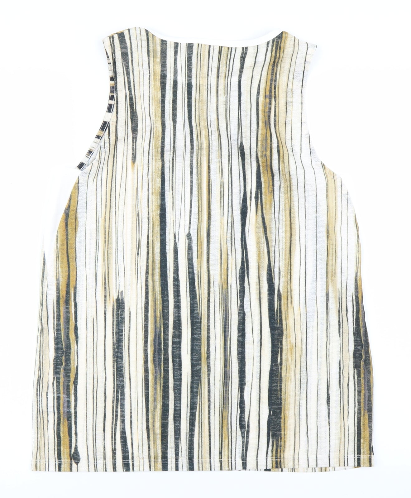 NEXT Womens Brown Striped  Basic Tank Size 8