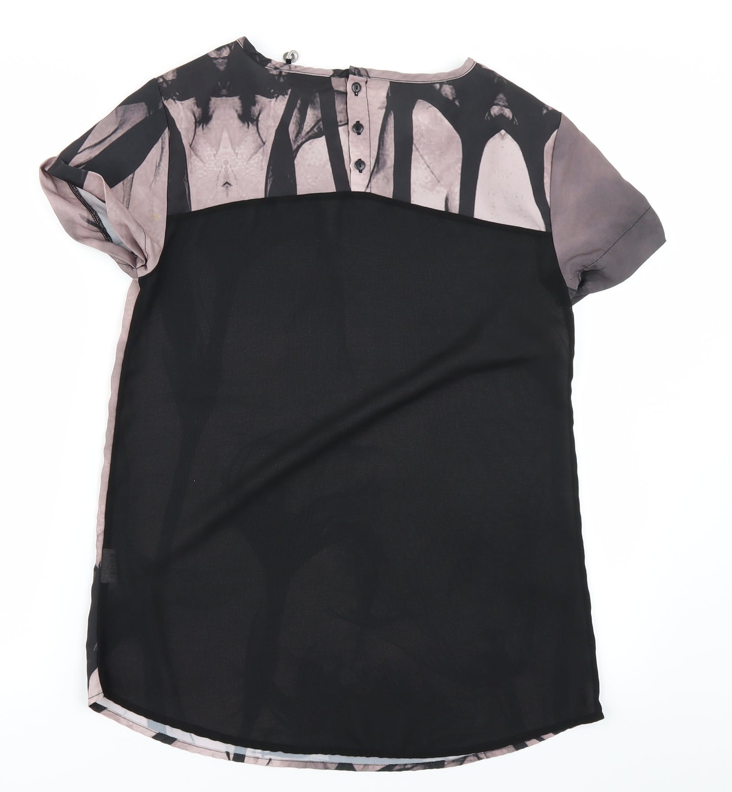 Firetrap Womens Grey   Basic Blouse Size 10