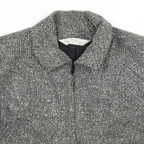 Classics Womens Grey   Jacket  Size 14