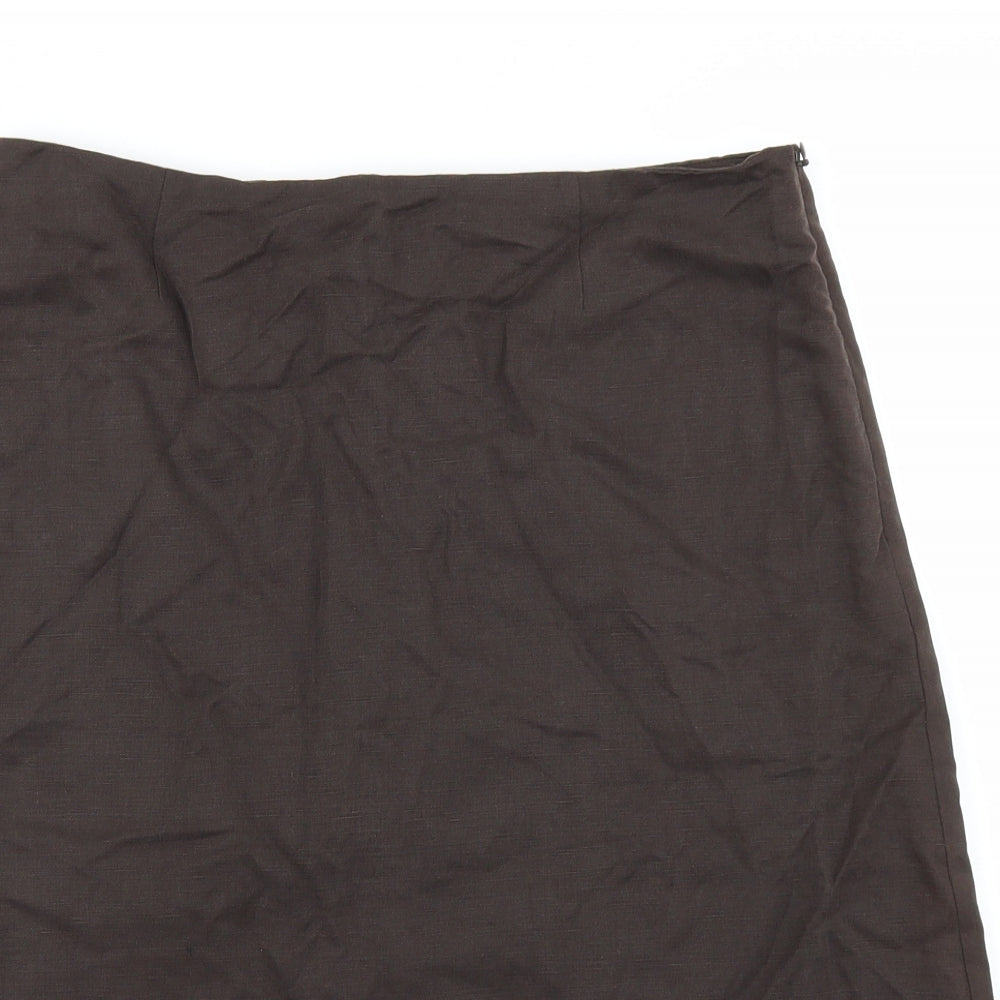 Boden Womens Brown   A-Line Skirt Size 12