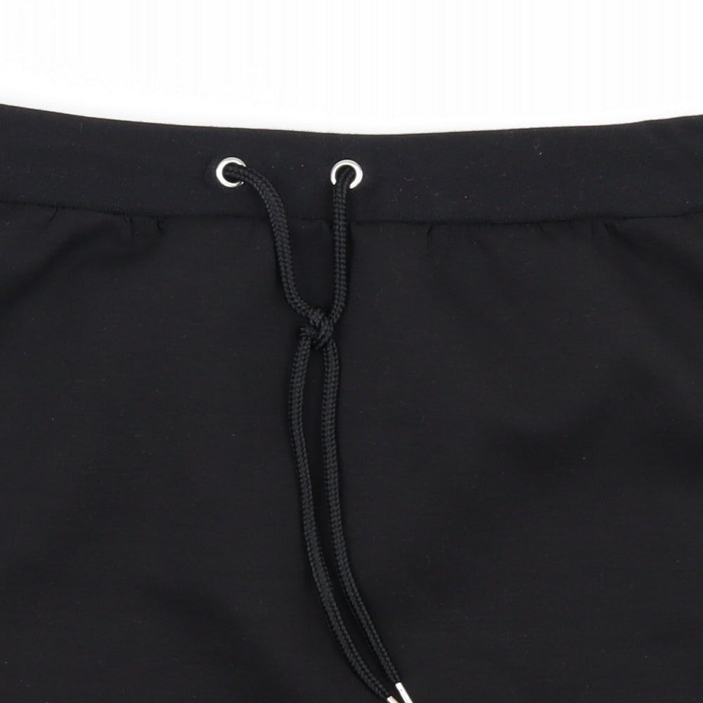 Divided Womens Black   A-Line Skirt Size M