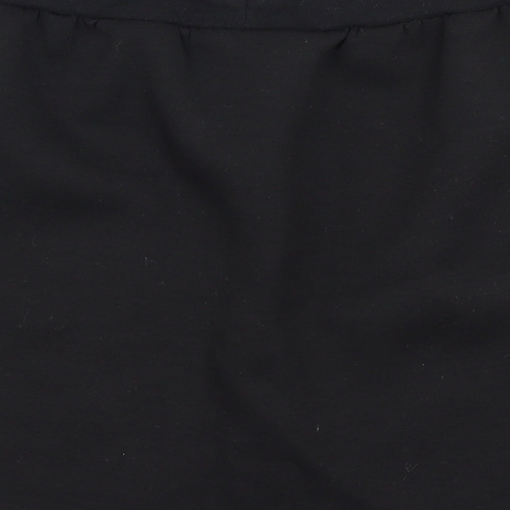 Divided Womens Black   A-Line Skirt Size M
