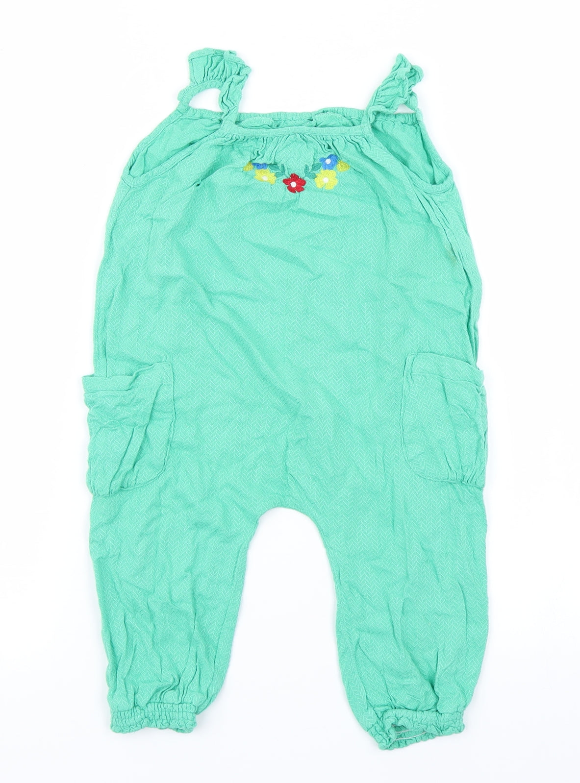 Matalan  Green   Dungaree One-Piece Size 12-18 Months