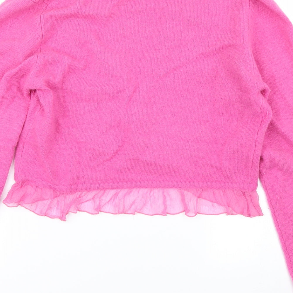 Monsoon Womens Pink   Cardigan Jumper Size 10
