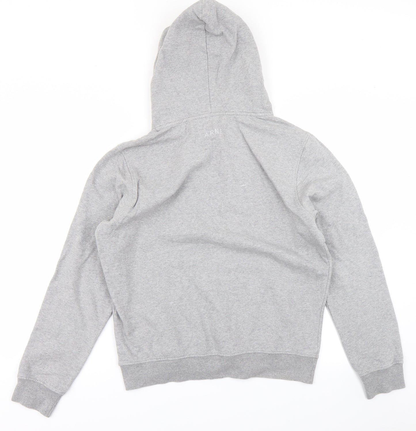 Arne Mens Grey   Pullover Hoodie Size L