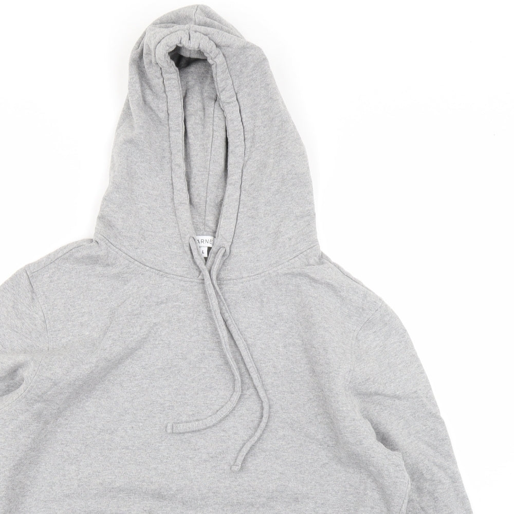 Arne Mens Grey   Pullover Hoodie Size L
