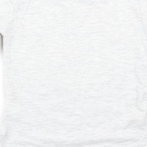 F&F Girls Grey   Basic T-Shirt Size 3-4 Years  - Mickey Mouse