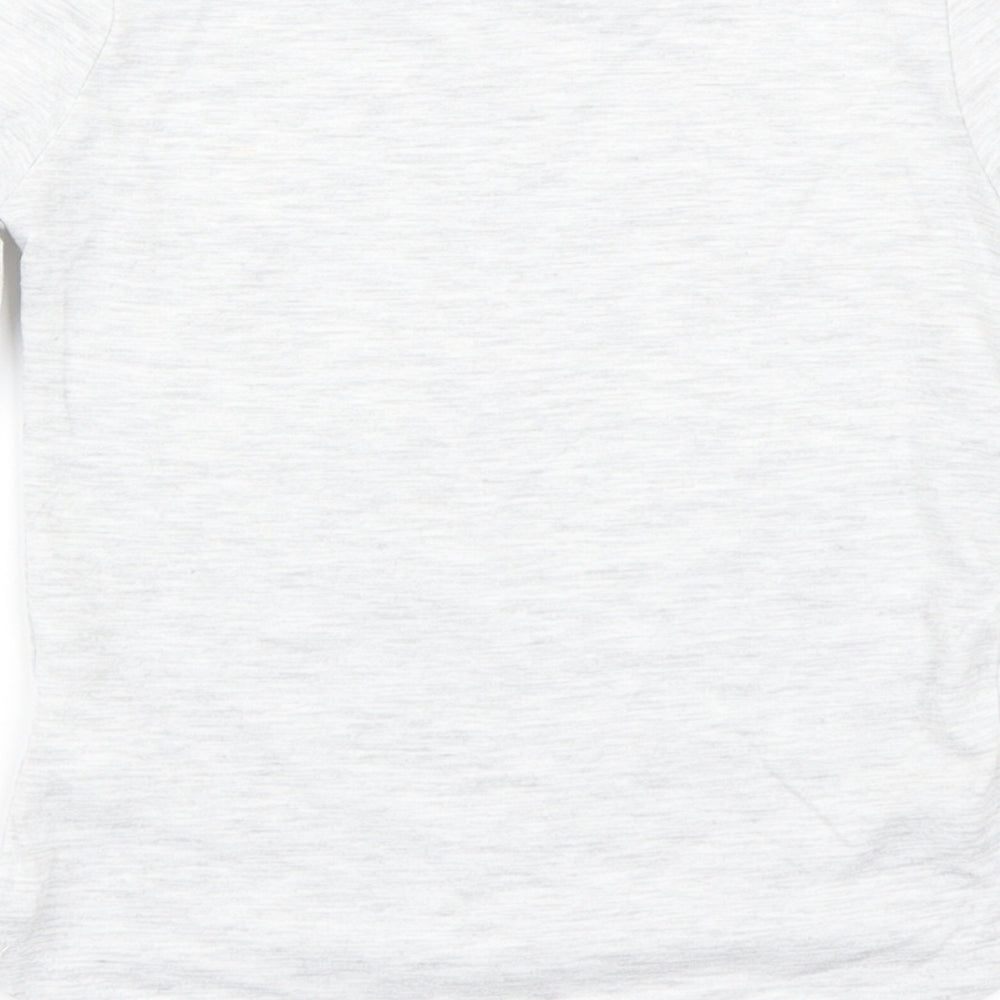 F&F Girls Grey   Basic T-Shirt Size 3-4 Years  - Mickey Mouse