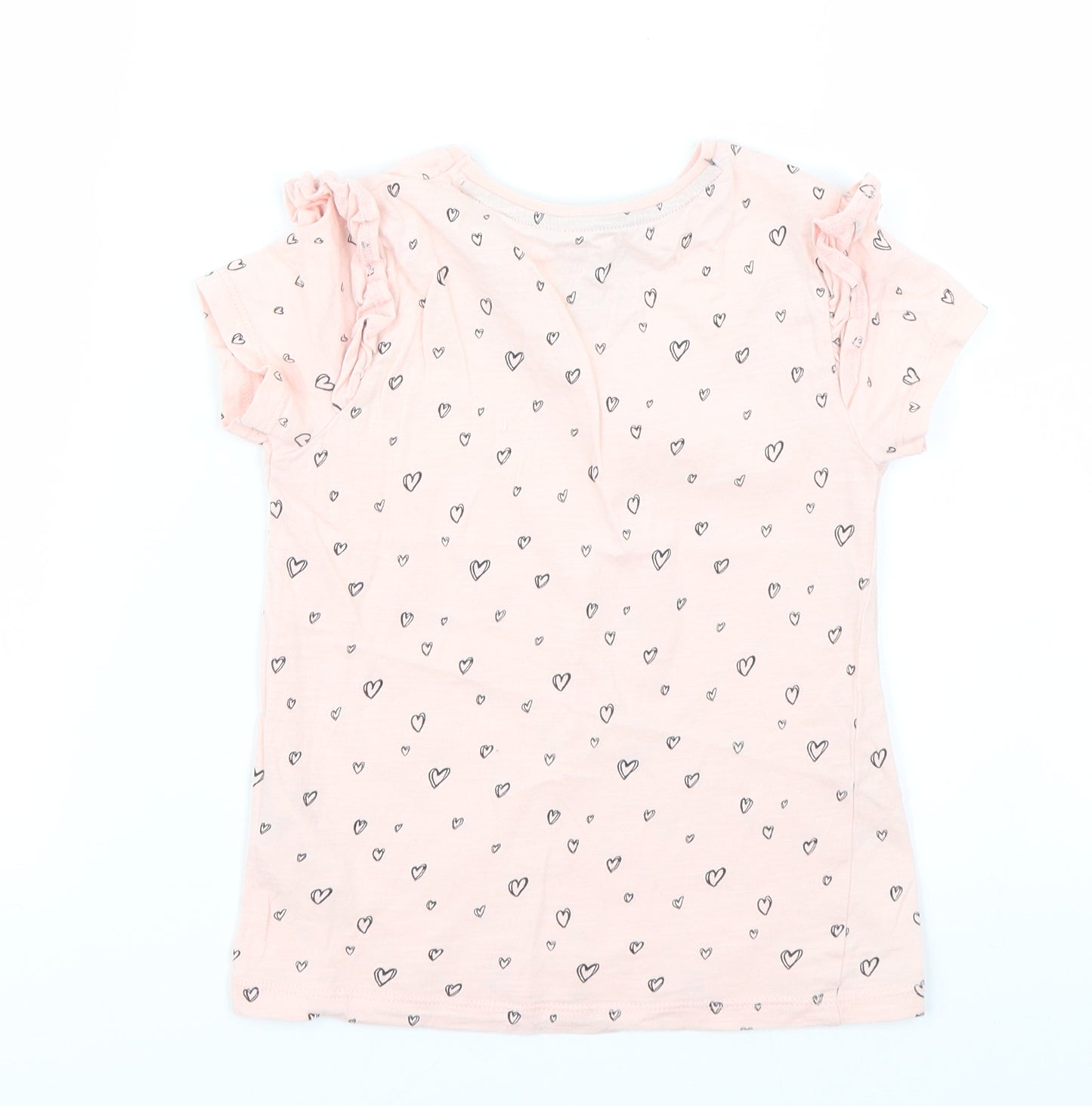 F&F Girls Pink   Basic T-Shirt Size 3-4 Years