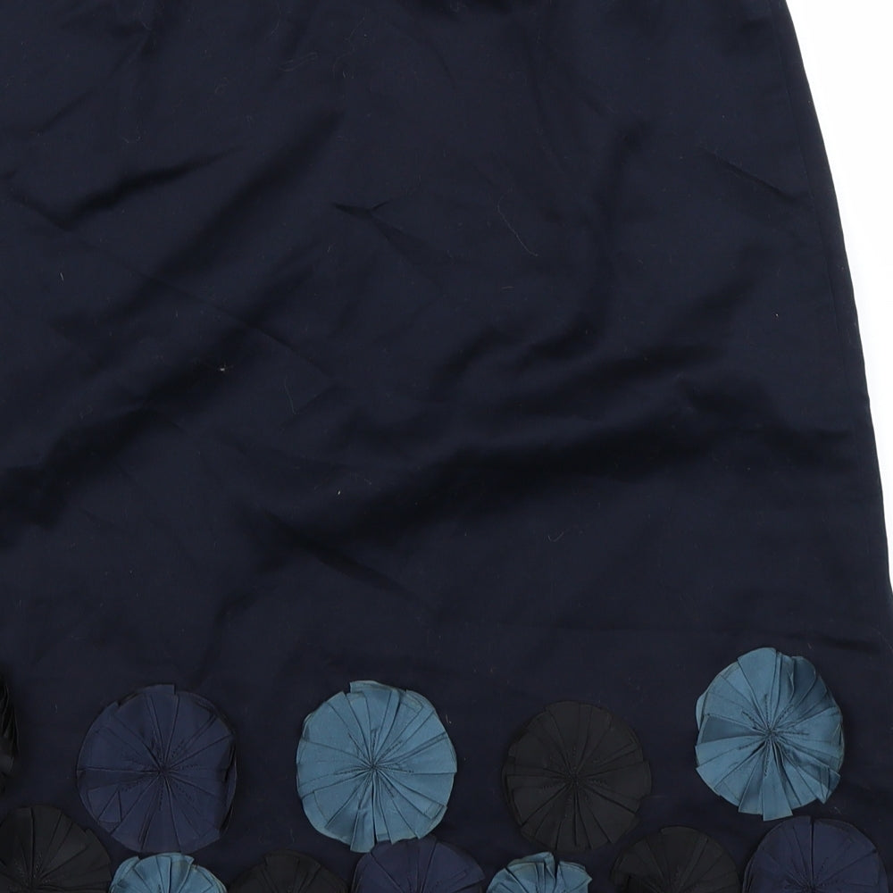Boden Womens Blue   A-Line Skirt Size 12
