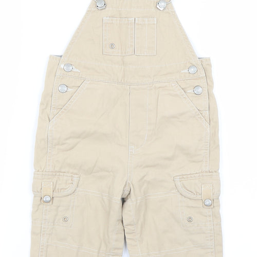 Baby GAP Boys Beige   Dungaree Outfit/Set Size 12-18 Months