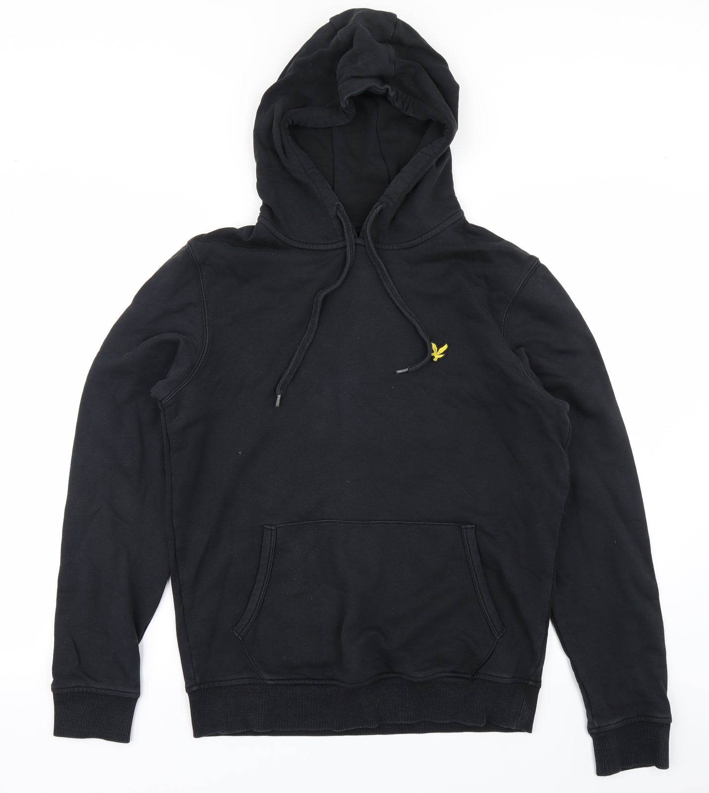 Lyle & Scott Mens Black   Pullover Hoodie Size M