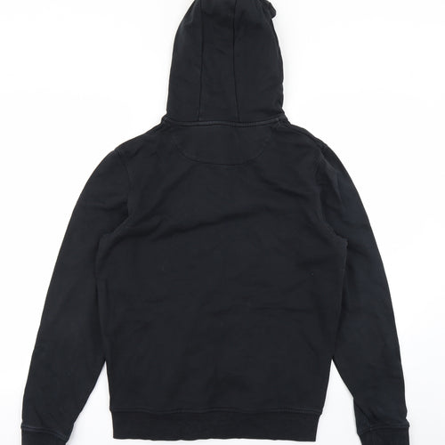 Lyle & Scott Mens Black   Pullover Hoodie Size M