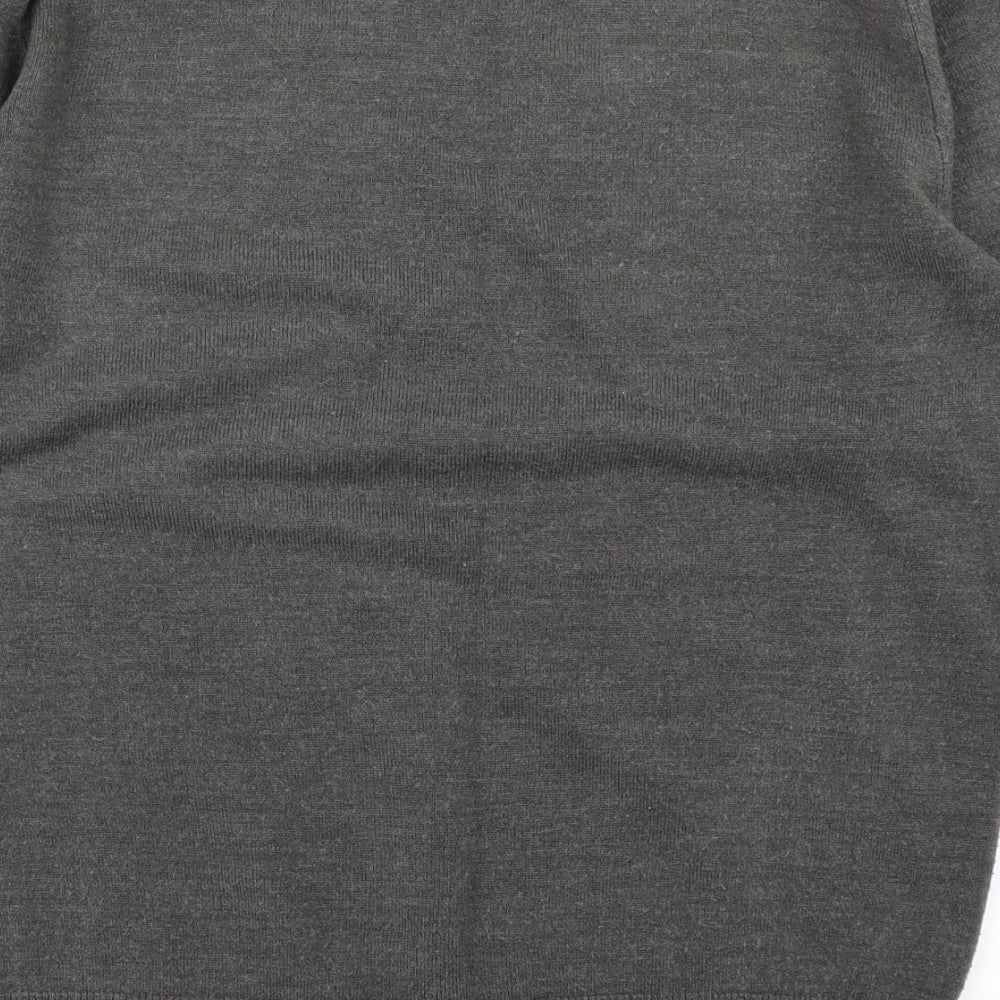 George Mens Grey   Pullover Jumper Size M