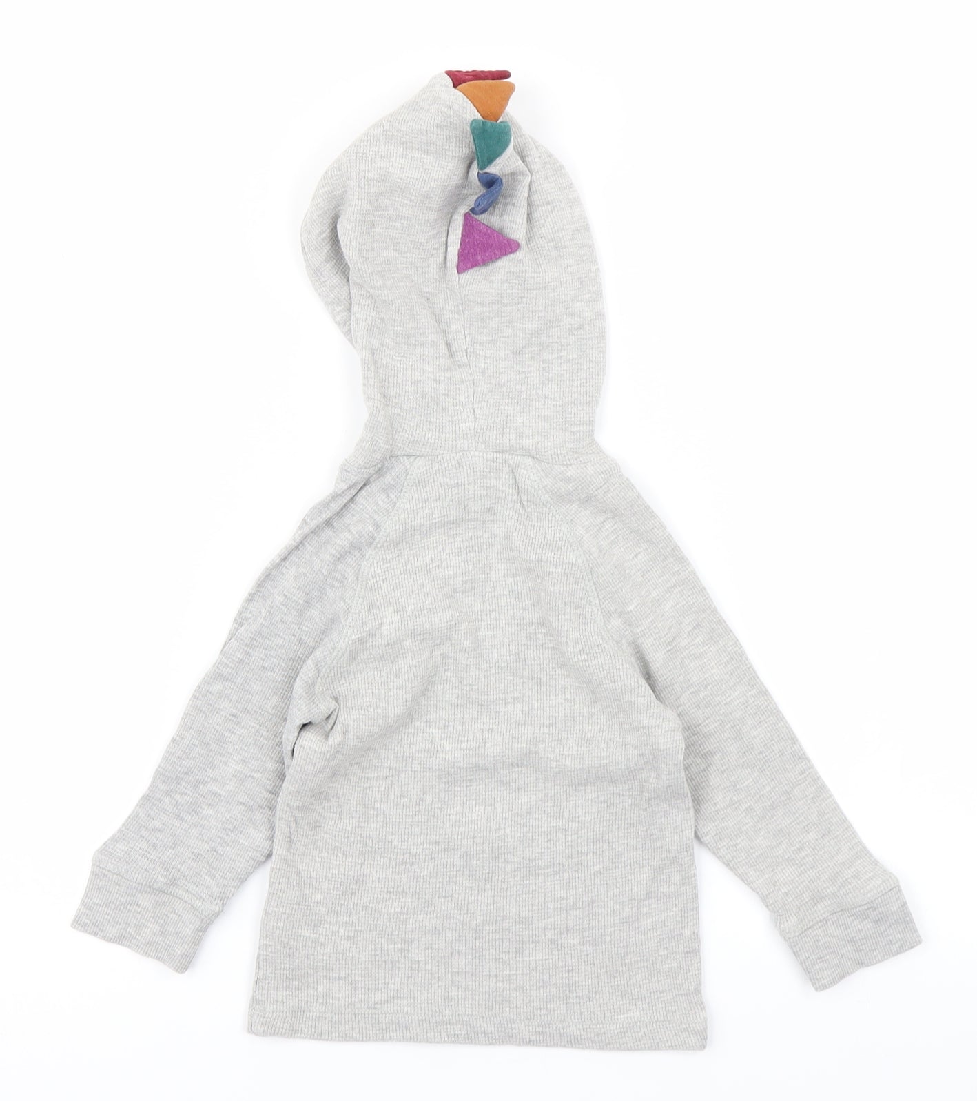 NEXT Boys Green   Basic T-Shirt Size 12-18 Months  - Dinosaur hood