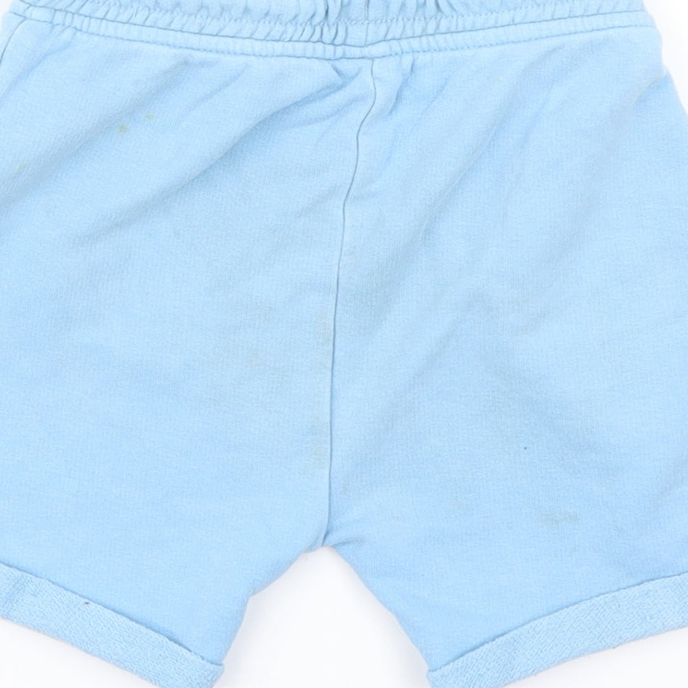 George Boys Blue   Sweat Shorts Size 3-4 Years