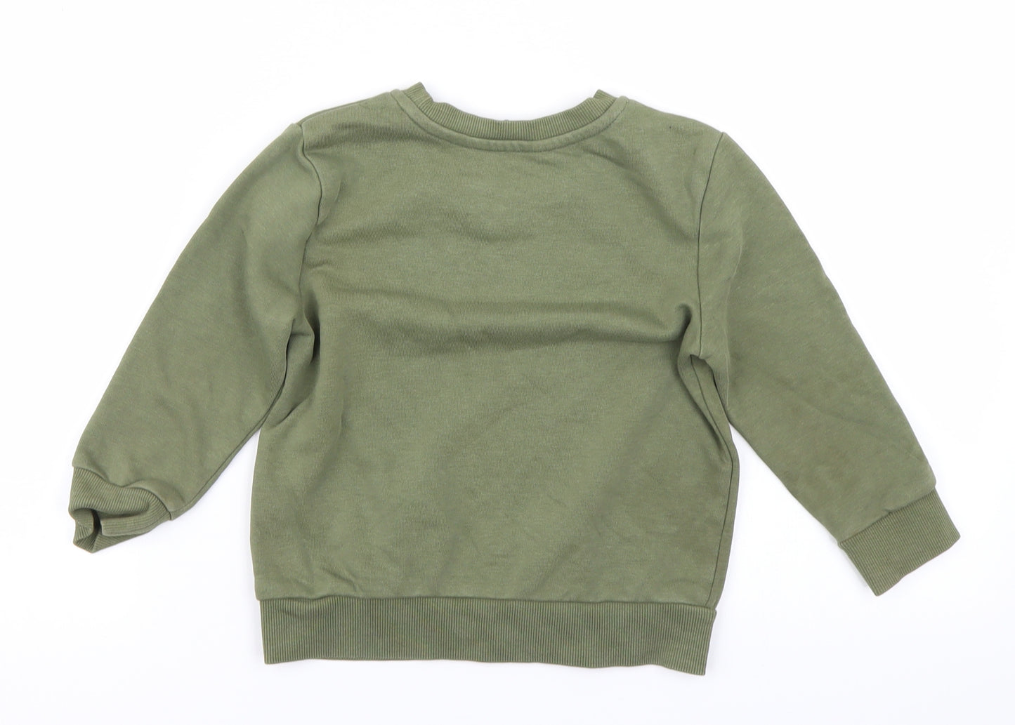 George Boys Green   Pullover Sweatshirt Size 2-3 Years