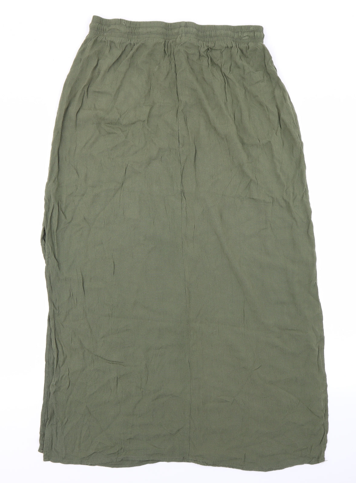 Papaya Womens Green   Maxi Skirt Size 16