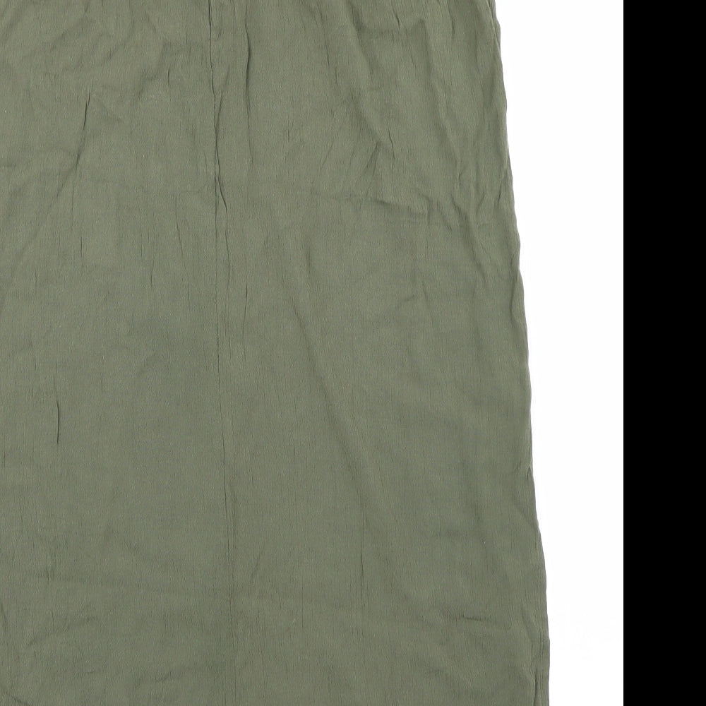 Papaya Womens Green   Maxi Skirt Size 16