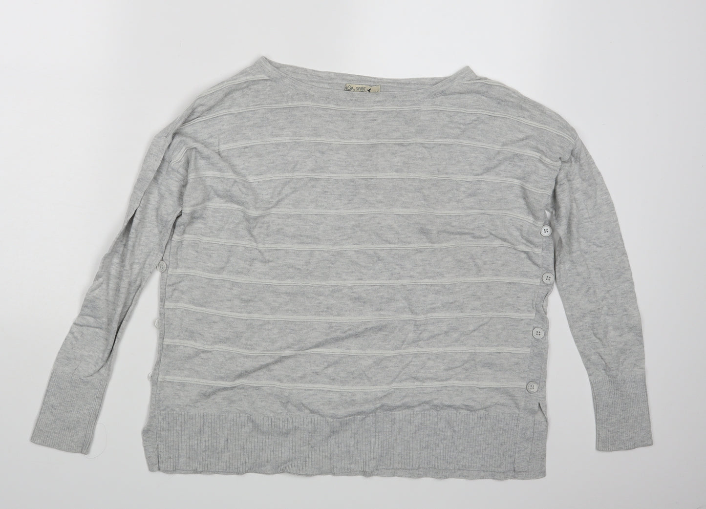 SPIRIT  Womens Grey   Pullover Sweatshirt Size 12