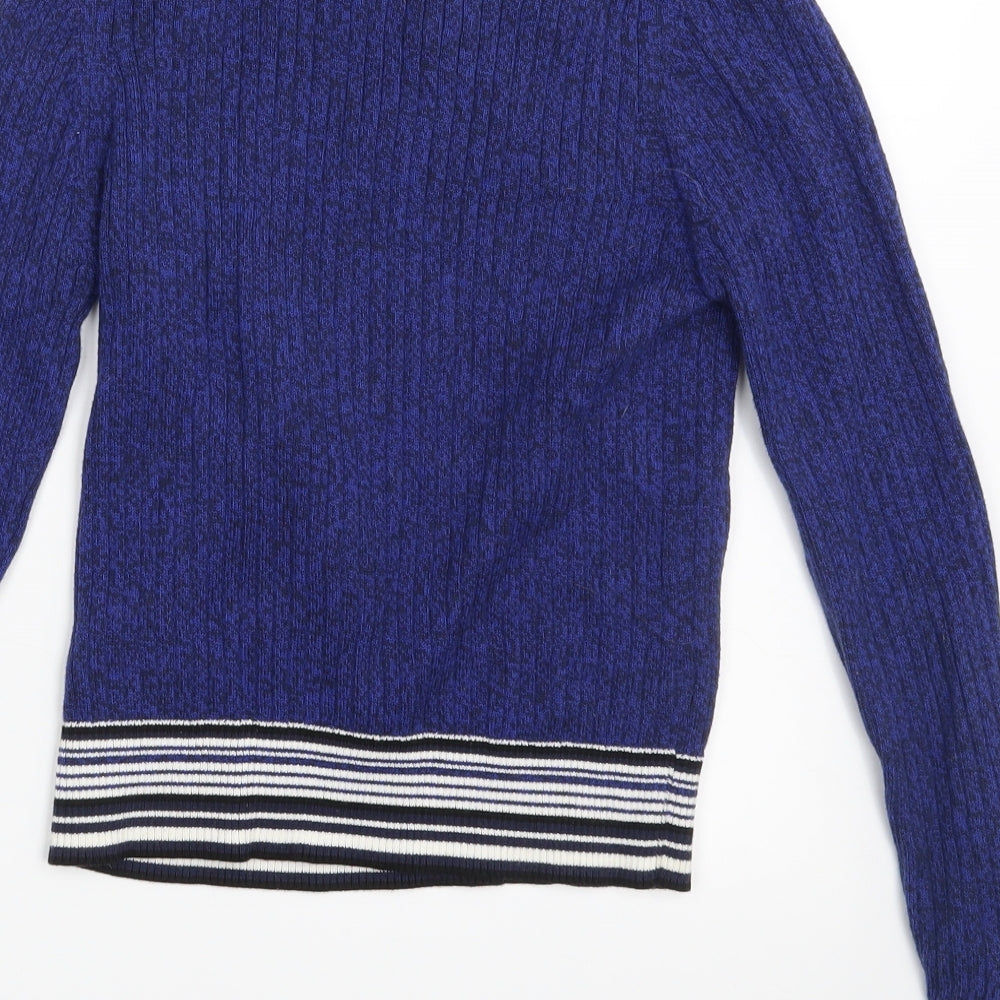 Topshop Womens Blue   Pullover Jumper Size 10